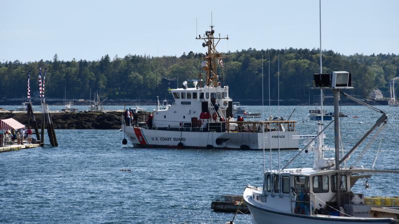 Coast Guard Cutter Finback (WPB 87314). Bob Crink photo
