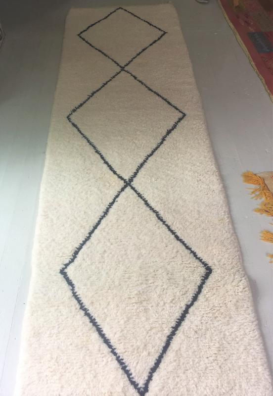 One example of the gorgeous Moroccan rugs at Kerr-Jones Fine Art & Craft. LISA KRISTOFF/Boothbay Register