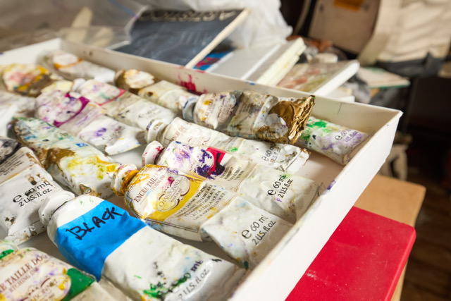 Got paint? Courtesy of the artist