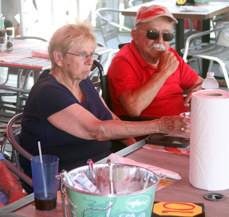 Jean and Neal Reny. STEVE EDWARDS/Boothbay Register