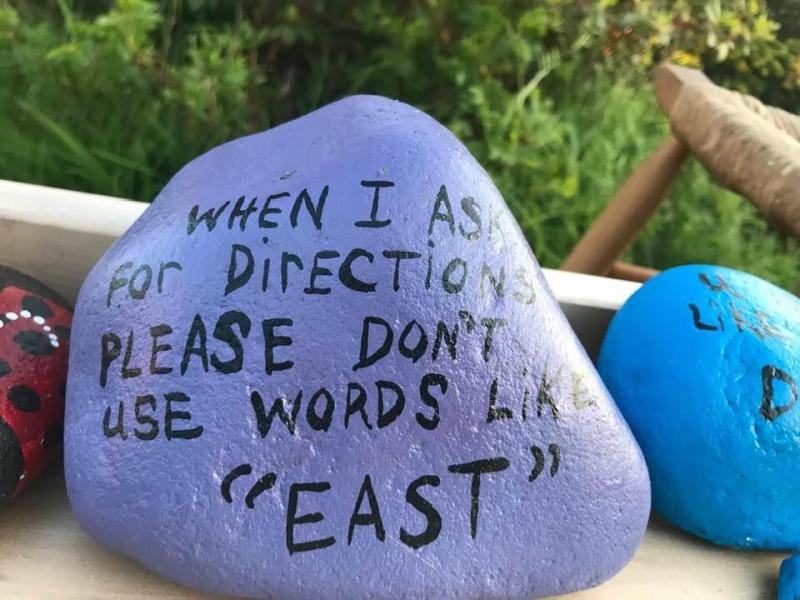 Talking rocks. Courtesy of Mari McGuire