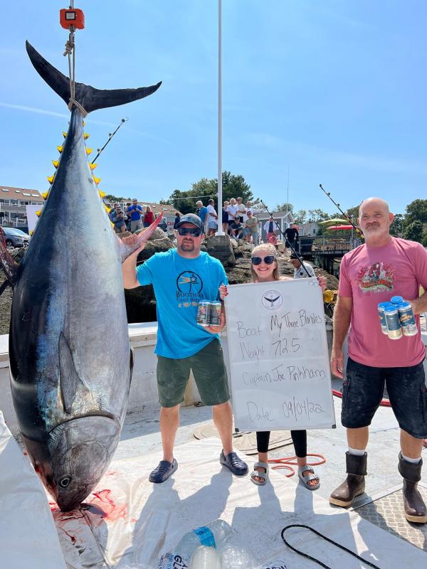 Boothbay Harbor Tuna Challenge ends with 44 fish Boothbay Register