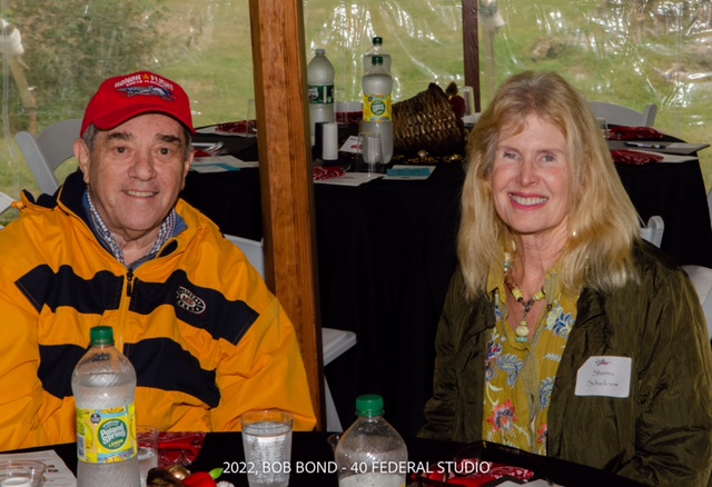 Dinner guests at LCHA’s annual benefit matched a $5,000 pledge by Paul and Sharma Schacknow of Boothbay and Florida. Photo by Bob Bond