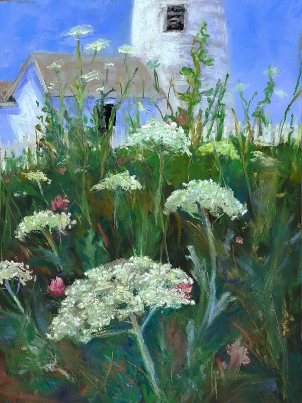 “Pemaquid Summer” is among the paintings by Candace Vlcek in the new show at Damariscotta River Grill. Courtesy of Kim Traina
Candace Vlcek