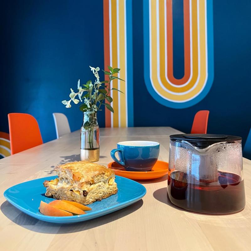 The Perch Cafe & Bakery in Waldoboro will sell sweet and savory treats, and hot beverages at the Democrats’ party on Oct. 15. Courtesy of Perch Cafe & Bakery