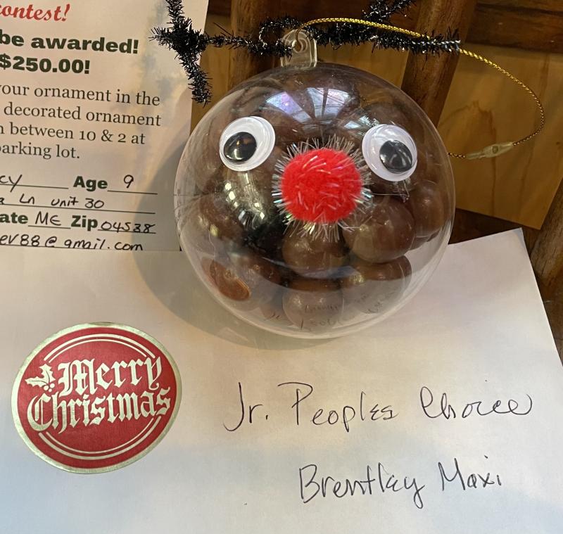 Junior People’s Choice award went to 9-year-old Brently Maxey. Debbie Todte photo