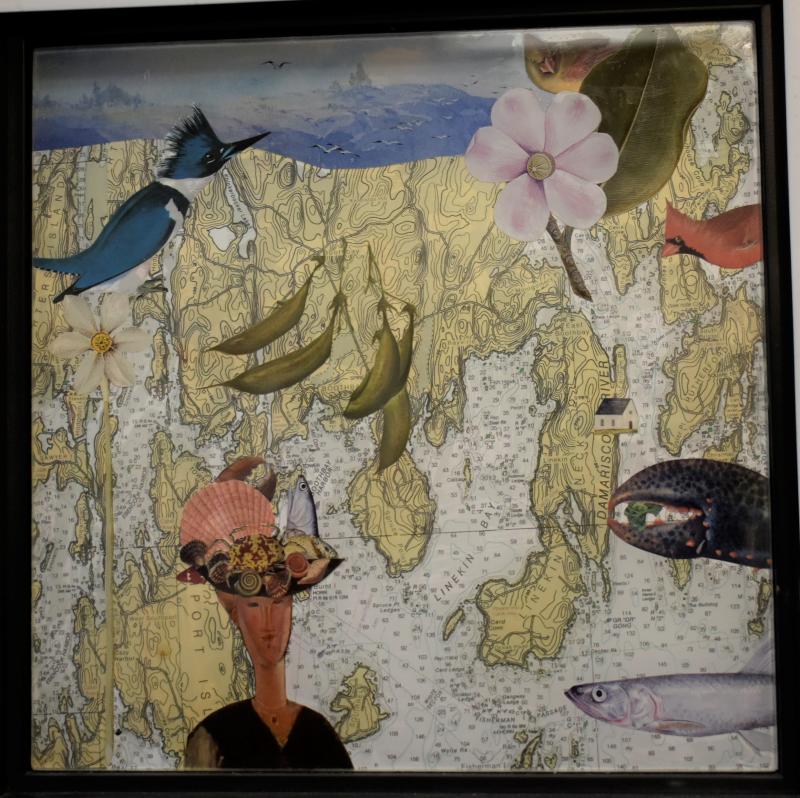 Diana Kerr’s “The Fish Lady.”
