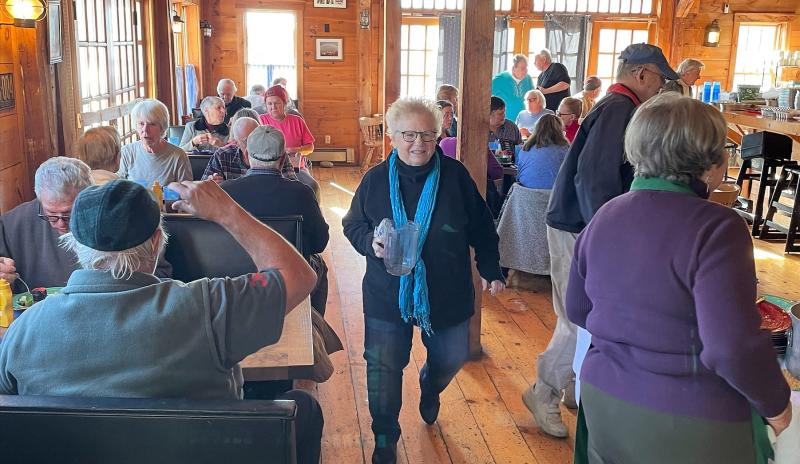 A packed house for Community Lunch Dec. 12. Jen Mitchell photo