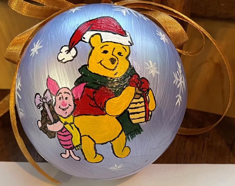 Flip side of Jen Field’s ornament. Debbie Todte photo