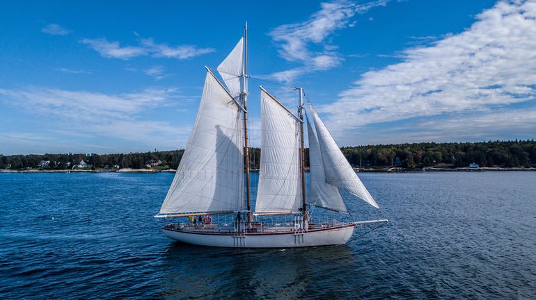 Sail with Schooner Explorations of Maine this summer