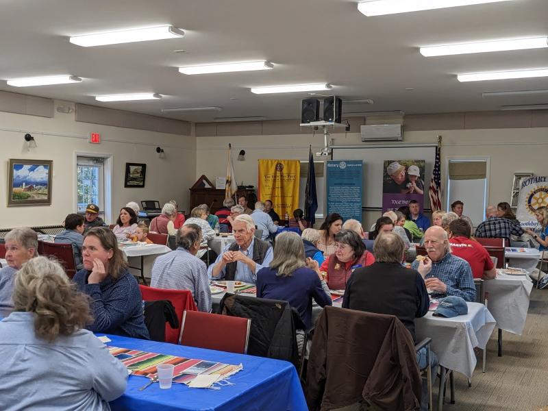 The Interact spaghetti dinner April 13. CANDI JONETH/Boothbay Register