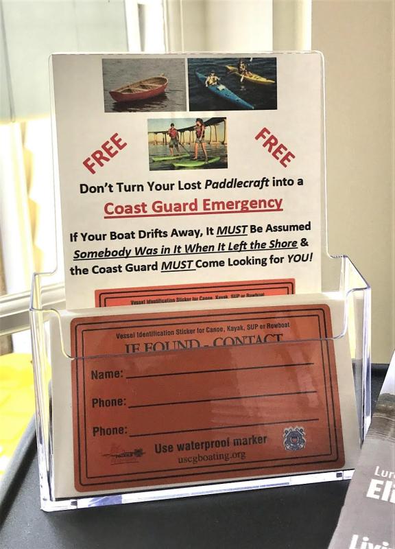 The U.S. Coast Guard spends millions of taxpayer dollars each year looking for people who aren’t really missing. Having your contact info on your paddle-craft can help you get your vessel back while also saving time and money by avoiding unnecessary Coast Guard Search and Rescue missions. Courtesy of Ted Chatham