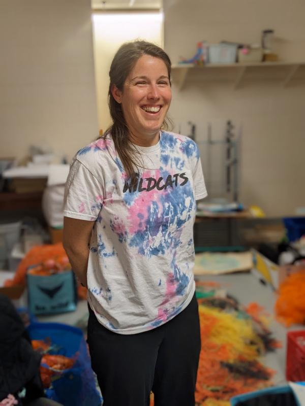 BRES art educator Jessica Nadeau, Maine Elementary Art Educator of the Year. CANDI JONETH/Boothbay Register
