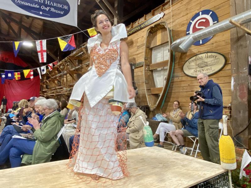 Savannah Compare’s look by Team Calypso was inspired by the Red Queen in “Alice in Wonderland” and Calypso from “Pirates of the Caribbean.” ISABELLE CURTIS/Boothbay Register