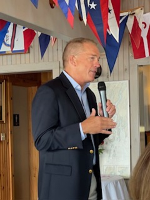 Dr. Robert Hunold, featured speaker at St. Andrews Auxiliary's Recognition Luncheon. Courtesy photo