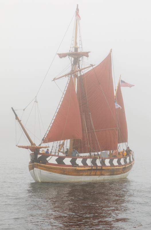 Maine’s First Ship, the Virginia. Michael Leonard photo