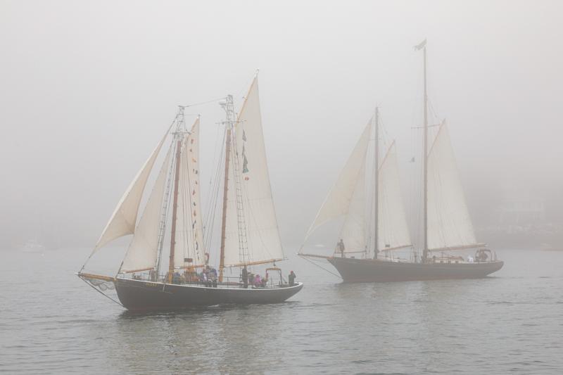 Alert, left, and the Thomas E. Lannon. Michael Leonard photo