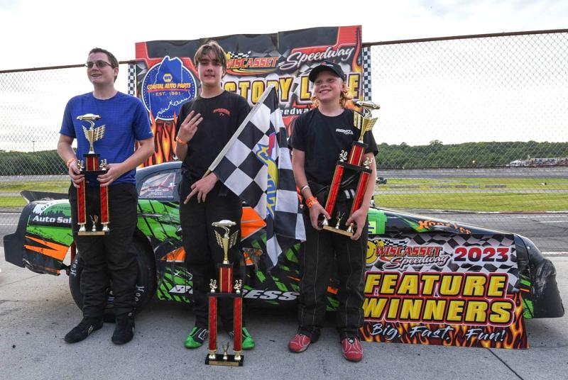 4-Cyl Pro top 3, from left: Josh Hall, Ben Burgess and Reed Reno. S Girard Photography