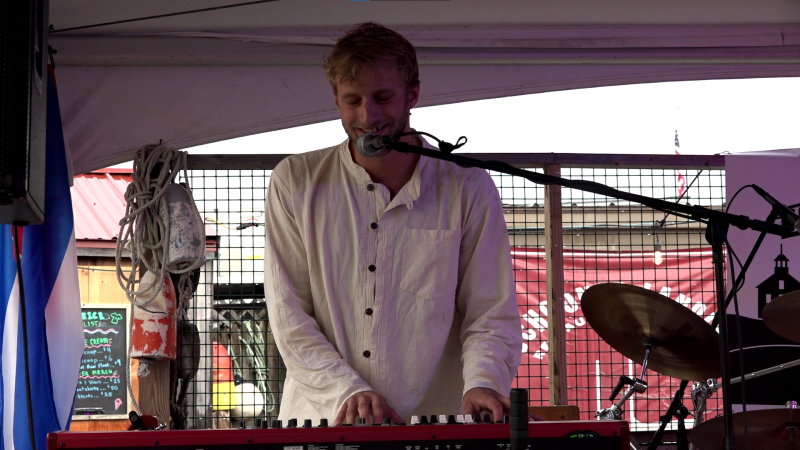 JoJo Martin, Lincoln Academy Class of 2020, was one of the performers at the Aug. 4 2023 Linaca Alumni music show at Schooner Landing & Marina in Damariscotta. The LCTV crew is working on a Special show that will feature every one of the performers. JoJo Martin at Linaca