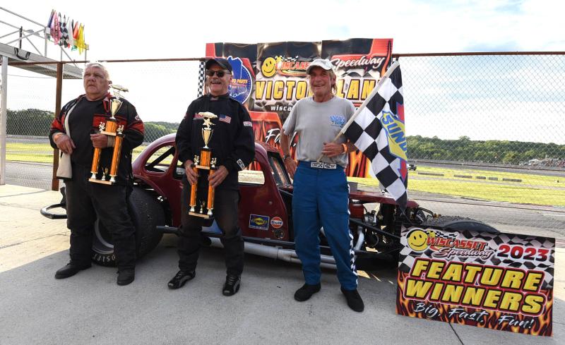 STAR Late Models, from left: Skip Stearns, Bob Guyon and Scott Clemence. S Girard Photography