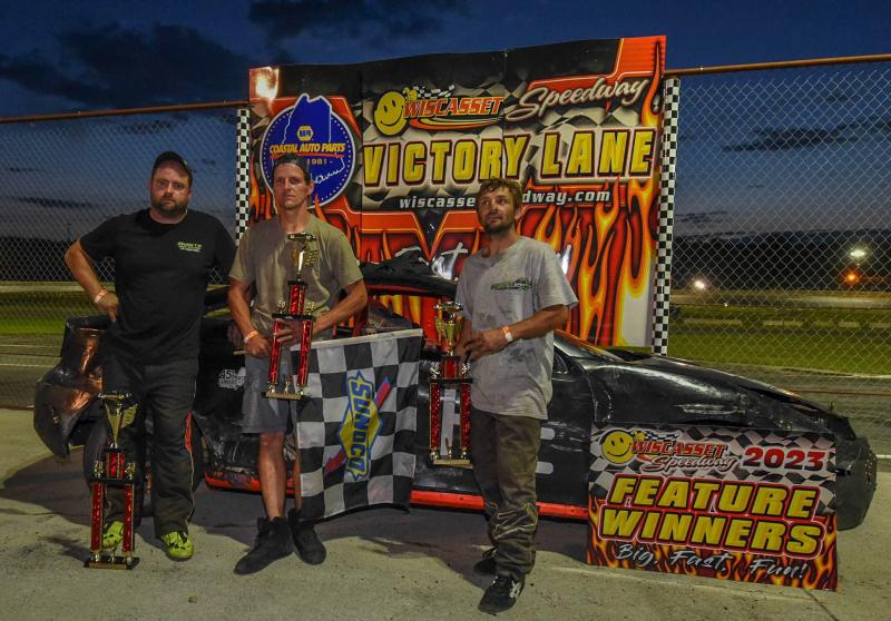 T4 Mini race 2 VL, from left: Zach Audet, Derek Cook and Shane Webber. S Girard Photography
