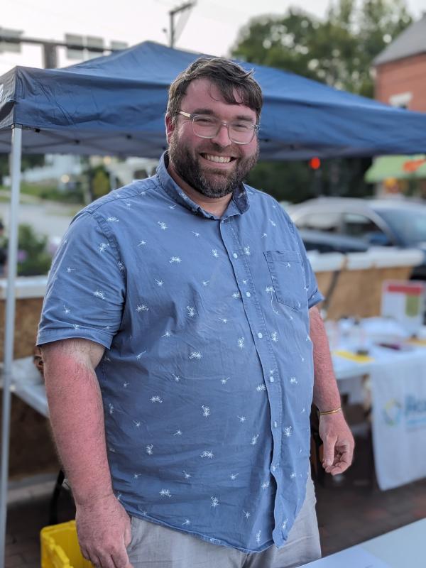 Will Matteson, substance use prevention coordinator at Healthy Lincoln County. CANDI JONETH/Boothbay Register