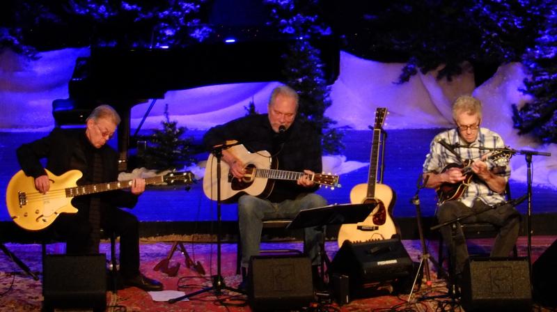Hot Tuna 2014: Jack Cassady, Jorma Kaukonen with mandolinist Barry Mitterhoff. File photo