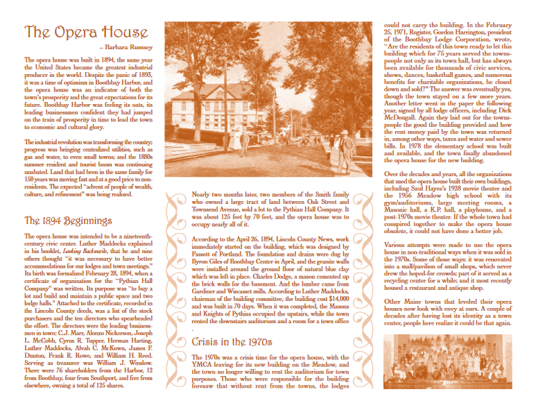 Original 2003 brochure. Courtesy of Atomic Studios