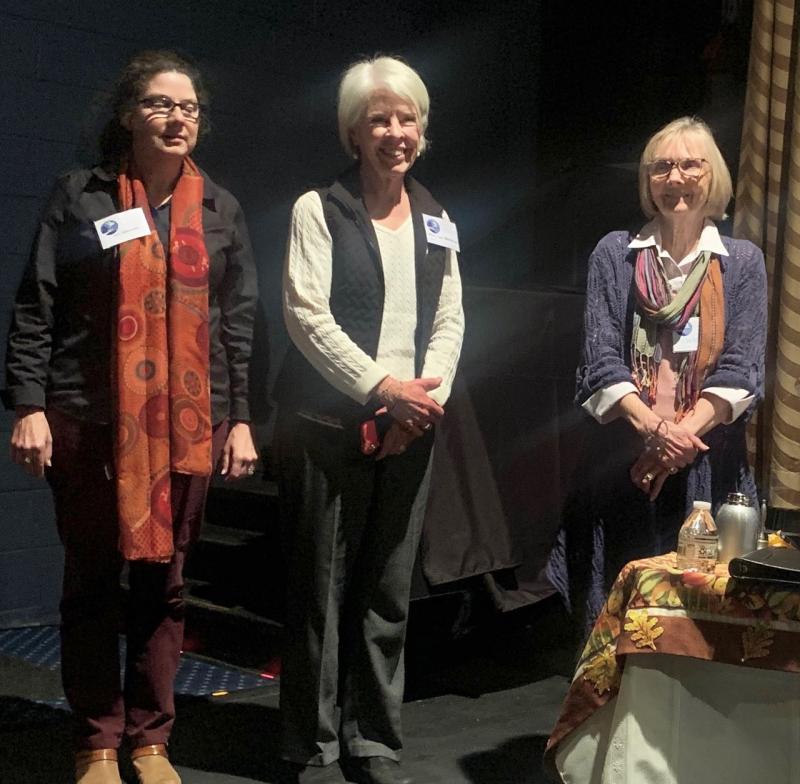 New Auxiliary President Gloria Wakefield, right, with new Auxiliary Board Officers Amy Bykowski, left, and Mary Lou Newstead. Courtesy photo