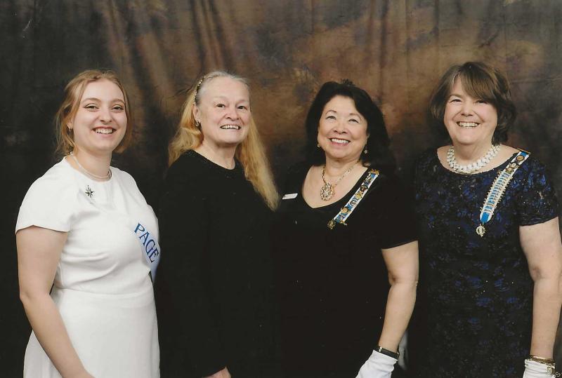 From left are Alexis Miller, Barbara Belknap, Audrey Miller and Nancy Chick. Courtesy photo