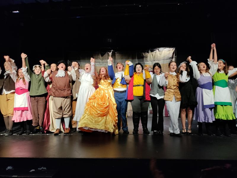 BRHS Drama presents “Beauty and the Beast Jr.” CANDI JONETH/Boothbay Register