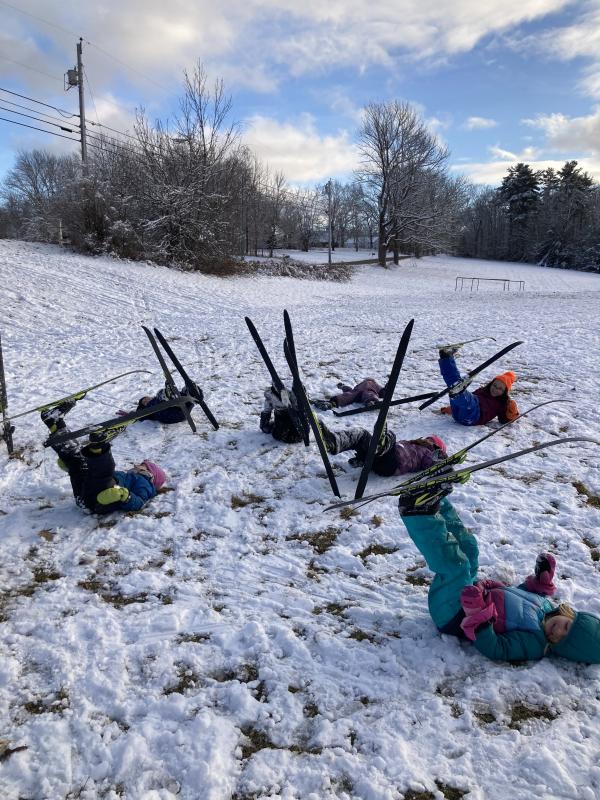 CTL students build strength and agility when they learn to ski. Courtesy of CTL