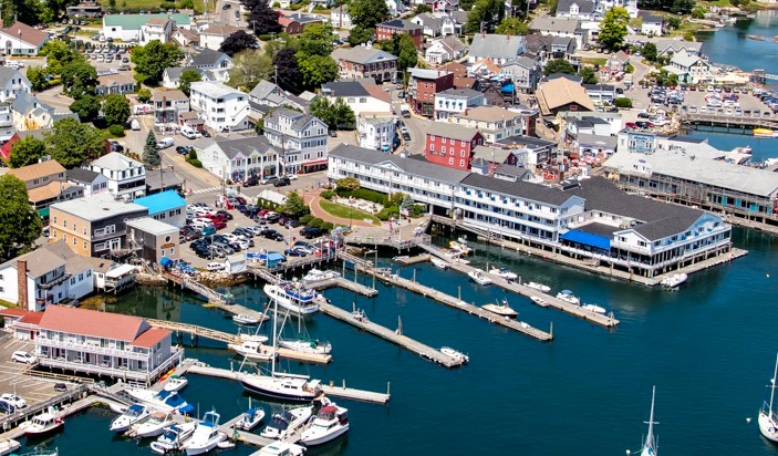 Waterfront Park is located beside Fisherman’s Wharf Hotel and Pier 8 in Boothbay Harbor. File photo