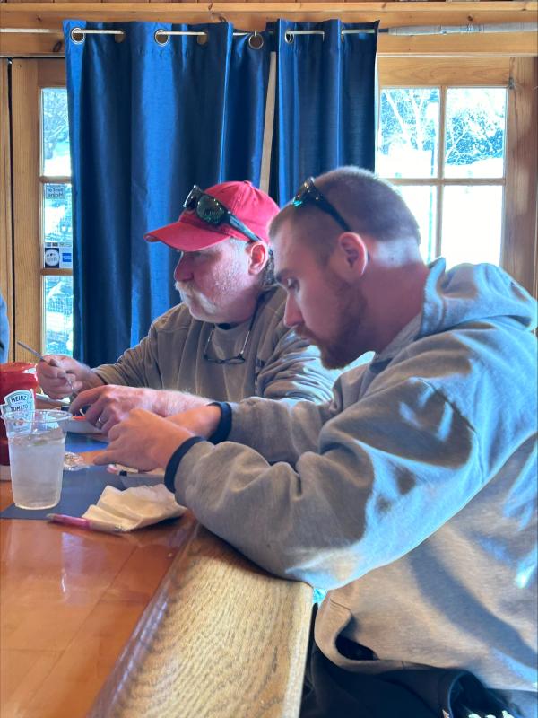 Father and son, Todd and Troy Plummer. Jennie Mitchell photo