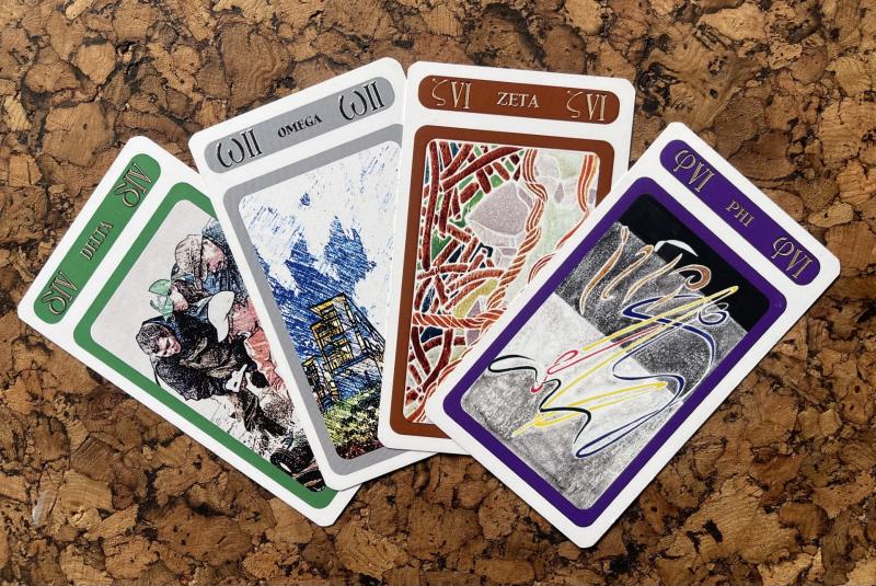 The Art Science Expedition Deck. Courtesy of Kim and Philippe Villard