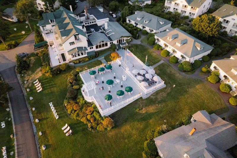 Spruce Point Inn Resort & Spa offers everything a wedding party and their guests could want in a Midcoast wedding. Courtesy photo
