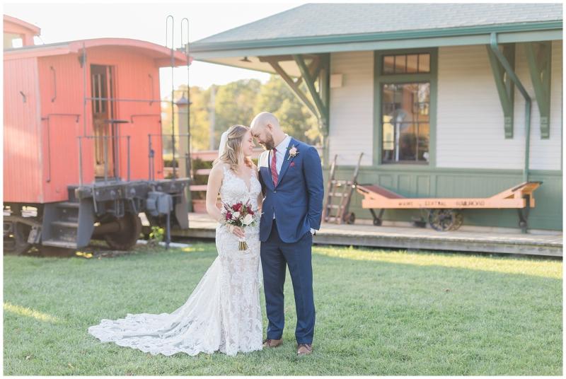 Arrive by train at Boothbay Railway Village. Andrea Simmons Photography photo