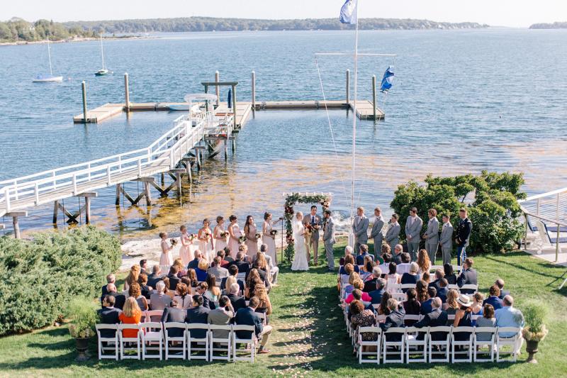 Make your nuptials a day to remember at Linekin Bay Resort. Courtesy photo