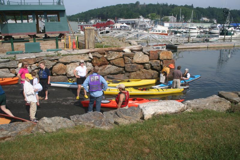 If you like to go kayaking or canoeing, the launch area in the Damariscotta River is off School Street in East Boothbay – near Washburn & Doughty Shipyard. File photo