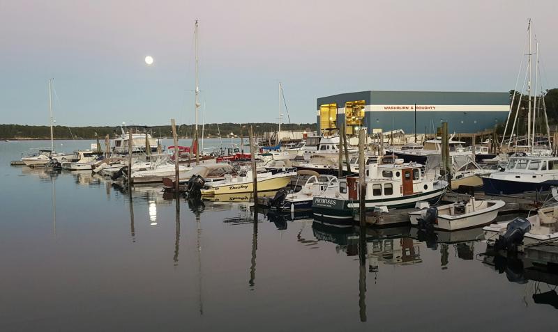 A boatyard and shipyard in East Boothbay. File photo