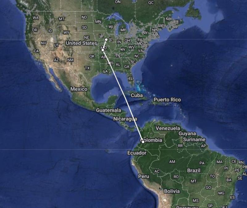 Audubon scientists from Colombia, working with some visiting Audubon scientists from California, captured and placed radio tags on two greater yellowlegs earlier in the year. One traveled from Colombia to southern Iowa, a distance of more than 2,500 miles. #bird-column, #boothbay register, #birds, #maine, #jeff and allison wells, #university of iowa, #caitlin clark, #greater yellowlegs