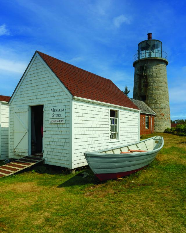 Monhegan Island Lighthouse. Michael Leonard photo