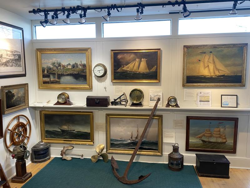 East Boothbay Trading Company offers nautically themed items. Courtesy photo
