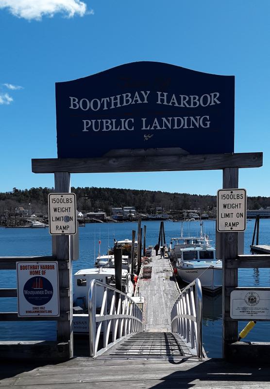 Public docks are available just a short walk from most downtown restaurants and are free for three hours between 8 a.m. and 5 p.m. JANE CARPENTER/Boothbay Register