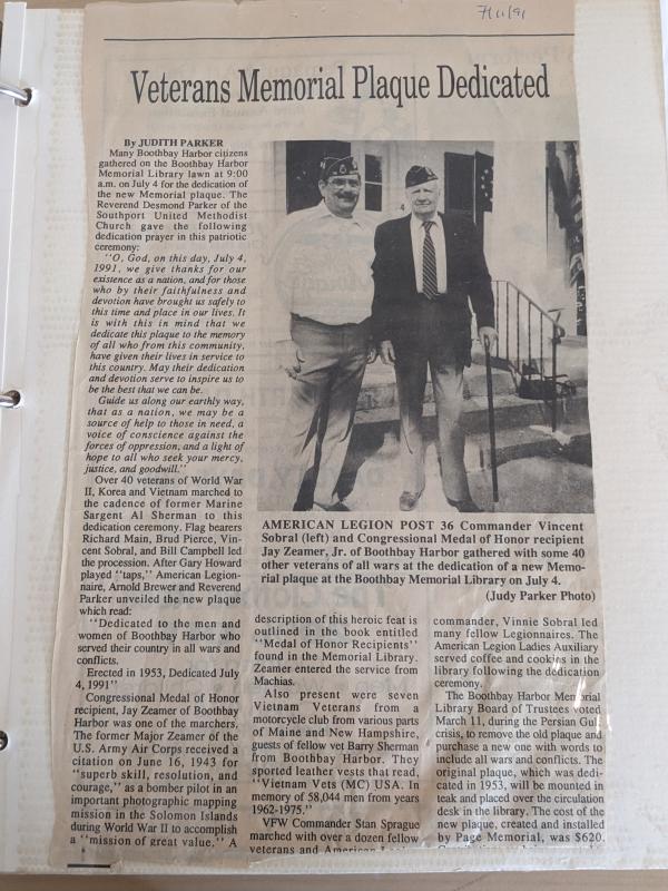 Courtesy of BHML archives