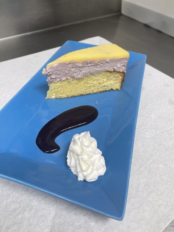 Blueberry cheese cake, Boathouse Bistro. Ralph Smith photo