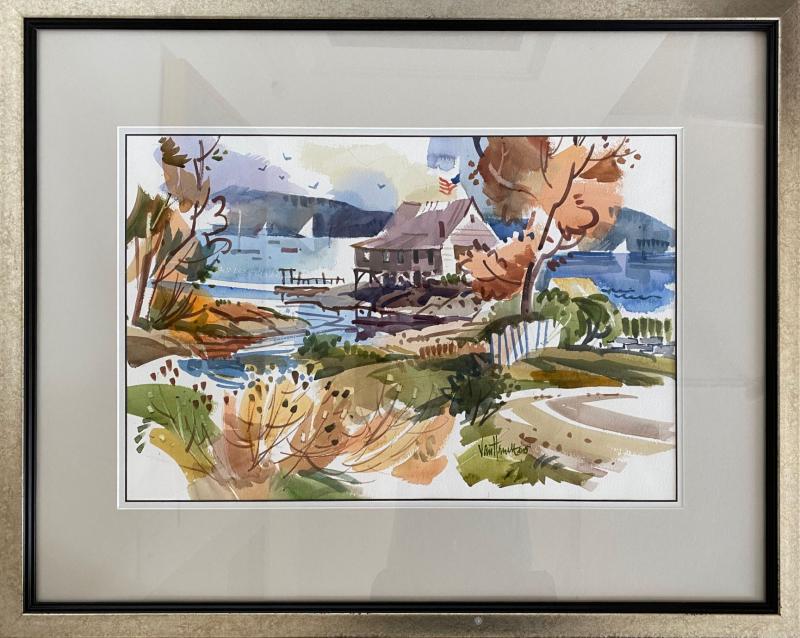 “Memories of Round Pond, Maine” - Tony van Hasselt. Courtesy of Studio 53 Tony van Hasselt