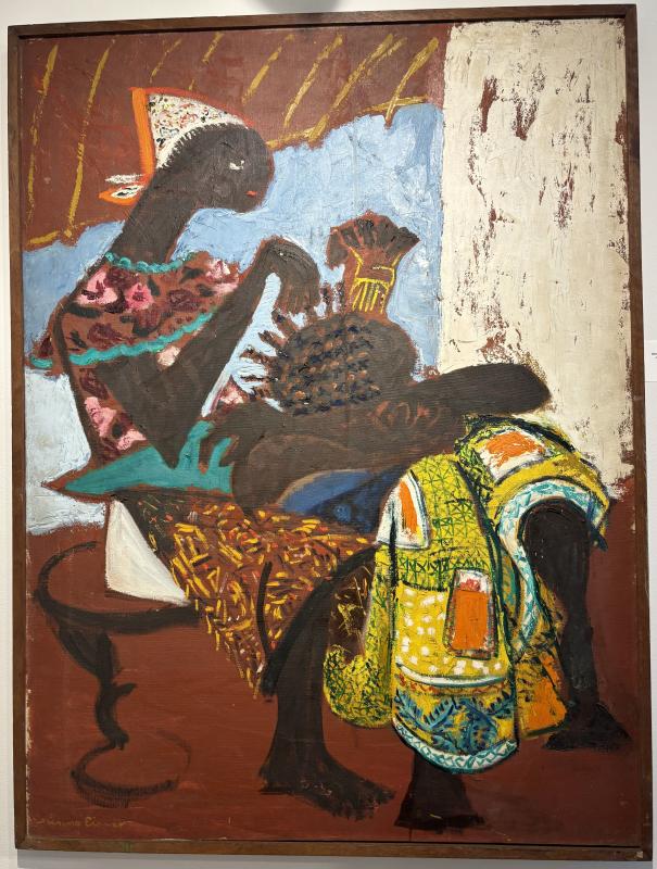 “African Beauty Salon” - Anne Eisner - at Gleason Fine Art.