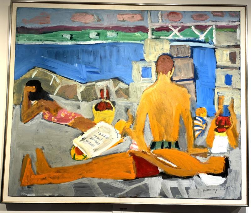 Dorothy Eisner - “Preble Cove.” From her work while on Cranberry Island. Dorothy Eisner