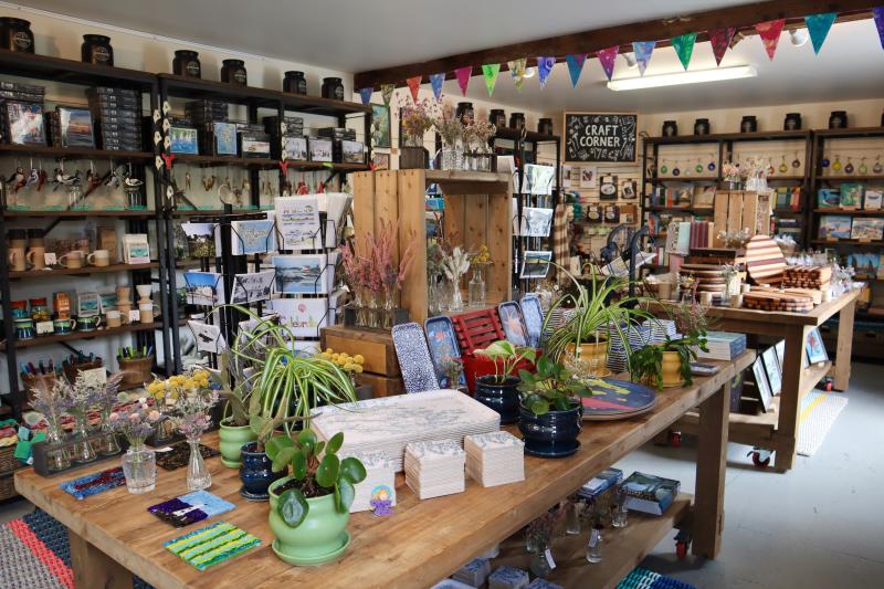 The Gift Barn sells locally made and hand-crafted goods. Courtesy of Annie Buccholz